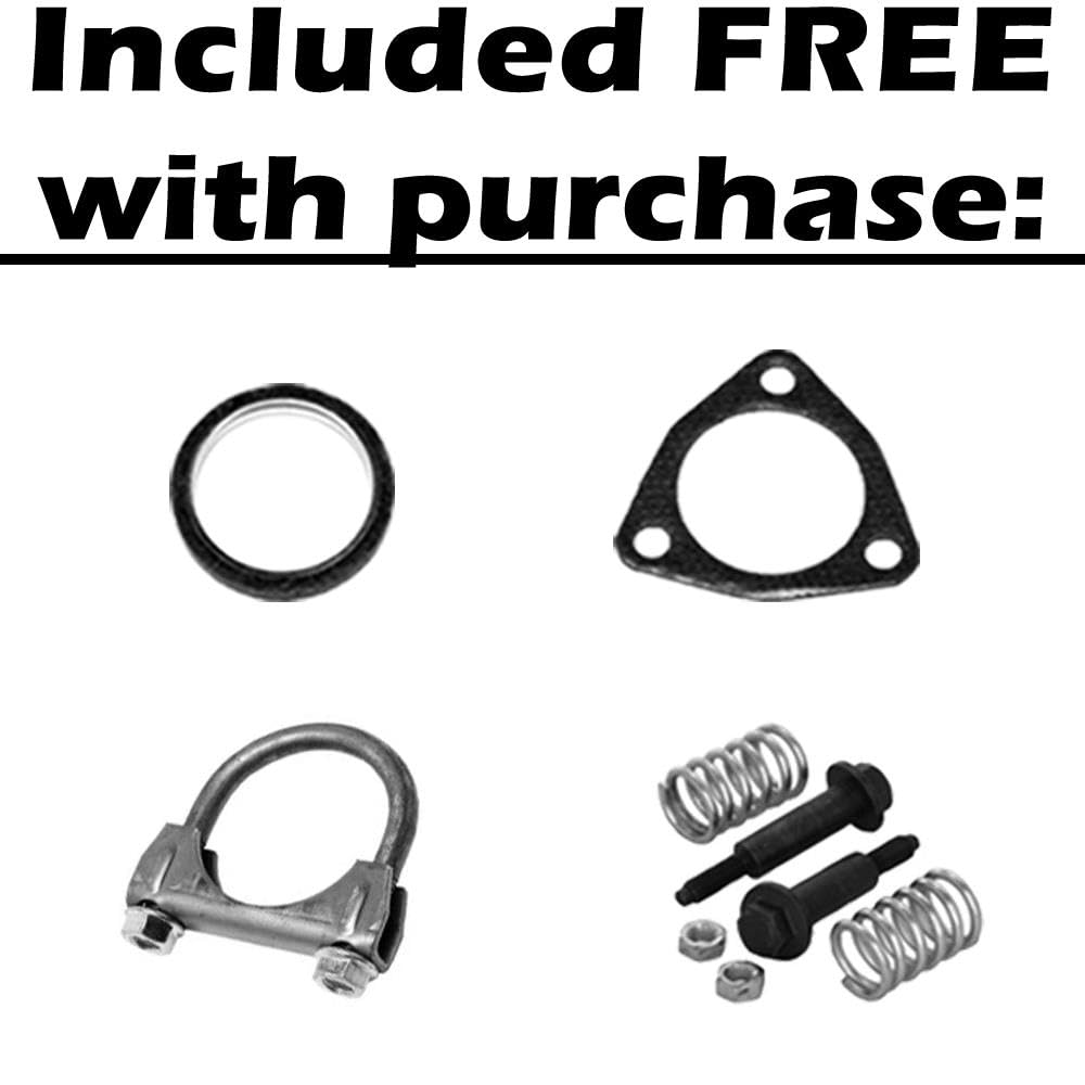 2006-2011 Honda Civic 1.8L Resonator Pipe and Muffler Exhaust Kit