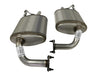 2007-2009 Nissan Altima 2.5L 3.5L Exhaust Resonator Pipe and Mufflers