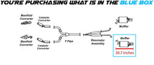 2006 - 2010 Infiniti M35 3.5L and M45 4.5L Rear Driver Side Muffler