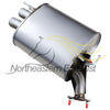 2006 - 2010 Infiniti M35 3.5L and M45 4.5L Rear Driver Side Muffler