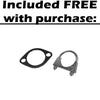Northeastern Exhaust | Resonator Pipe Muffler Exhaust System Kit Compatible for 2001-2006 Hyundai Santa Fe 2.7L | Free Clamp and Gasket Included