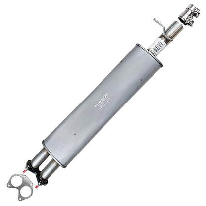 Northeastern Exhaust | Stainless Steel Direct Fit Resonator Exhaust Pipe Compatible with 2007-2014 Volvo XC90 3.2L | Includes Gasket and Sleeve | Automotive Replacement Part