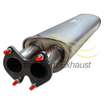 Northeastern Exhaust | Stainless Steel Direct Fit Resonator Exhaust Pipe Compatible with 2007-2014 Volvo XC90 3.2L | Includes Gasket and Sleeve | Automotive Replacement Part