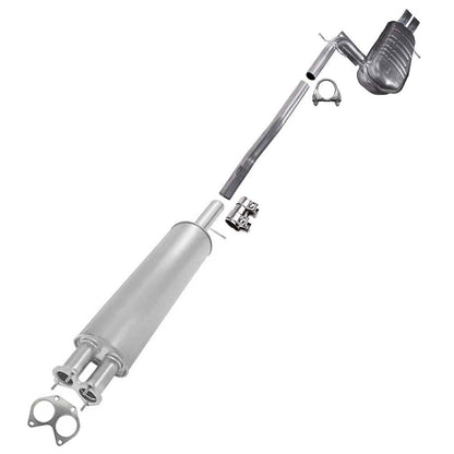 Northeastern Exhaust | Direct Fit Resonator Pipe Muffler Exhaust System Kit Compatible for Volvo XC90 2007-2014 3.2L | Free Gasket and Clamp and Sleeve Included