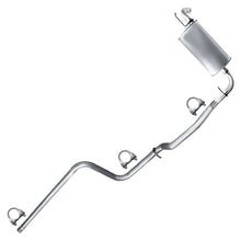 Northeastern Exhaust | Direct Fit Intermediate Pipe & Rear Muffler Compatible for 2000-2005 Dodge Neon 2.0L | 2000-2001 Plymouth Neon 2.0L | Free Clamps Included