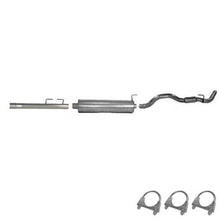 2006-2008 Dodge Ram 1500 3.7L 4.7L Exhaust Pipe, Muffler and Tail Pipe