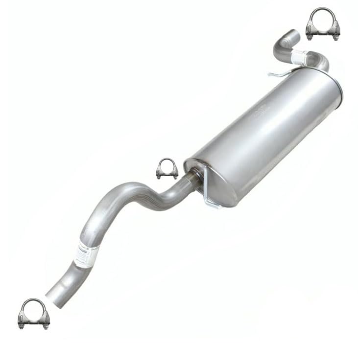 Northeastern Exhaust Stainless Steel Exhaust Muffler Compatible for 2008-2010 Chrysler Town & Country | 2008-2010 Dodge Caravan | 3.3L, 3.8L & 4.0L