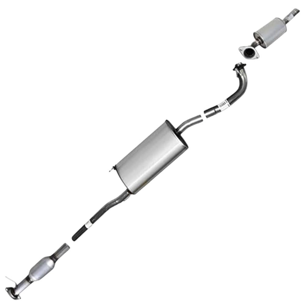 Catalytic Converter, Muffler and Resonator Pipe for 2004-2009 Toyota Highlander and Lexus RX350 3.3L 3.5L