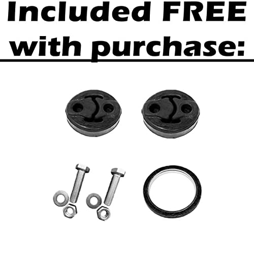 Northeastern Exhaust | Stainless Steel Muffler Compatible for 2002-2003 Lexus ES300 | 2002-2006 Toyora Camry | 3.0L |Free Gasket, Hangers, Bolts and Nuts Included | Automotive Replacement Part