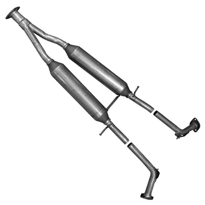 2006-2010 Infiniti M35 and M45 3.5L 4.5L Exhaust Resonator Pipe and Mufflers