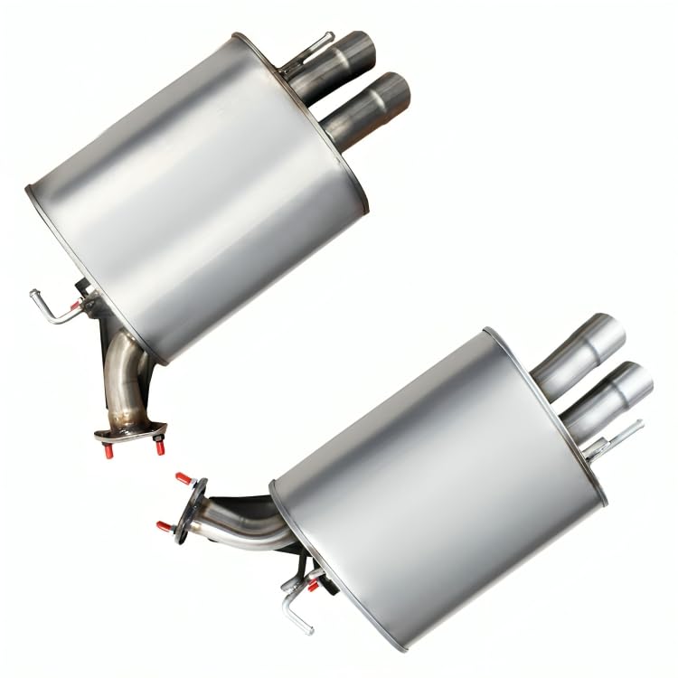 2006-2010 Infiniti M35 and M45 3.5L 4.5L Exhaust Resonator Pipe and Mufflers