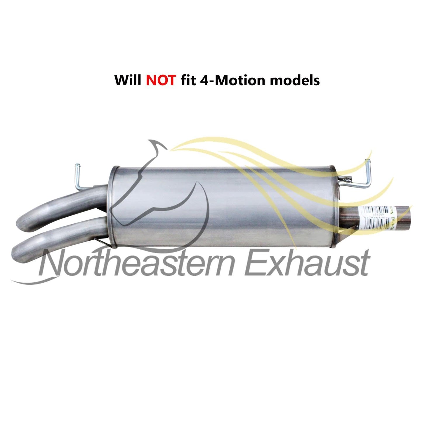 2010-2011 Honda CRV 2.4L Exhaust Resonator
