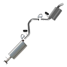 Center and Rear Muffler for 2002-2004 Oldmobile Bravada, 2004-2005 Buick Rainier and Isuzu Ascender 4.2L