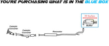 Northeastern Exhaust | Stainless Steel Rear Muffler Compatible for Nissan Altima 2002-2006 2.5L | Sedan | Free Clamp and Hanger Included | Automotive Replacement Part
