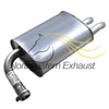 Northeastern Exhaust | Stainless Steel Rear Muffler Compatible for Nissan Altima 2002-2006 2.5L | Sedan | Free Clamp and Hanger Included | Automotive Replacement Part