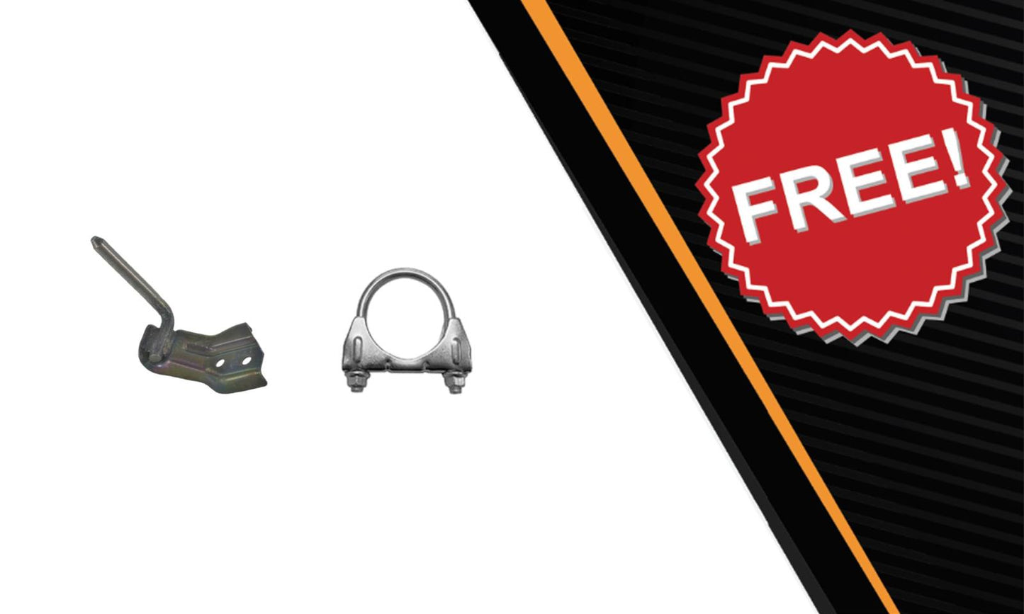 Northeastern Exhaust | Stainless Steel Rear Muffler Compatible for Nissan Altima 2002-2006 2.5L | Sedan | Free Clamp and Hanger Included | Automotive Replacement Part