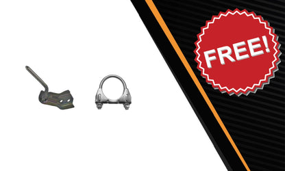 Northeastern Exhaust | Stainless Steel Rear Muffler Compatible for Nissan Altima 2002-2006 2.5L | Sedan | Free Clamp and Hanger Included | Automotive Replacement Part