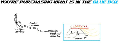 2006-2008 Subaru Forester 2.5L Rear Exhaust Muffler