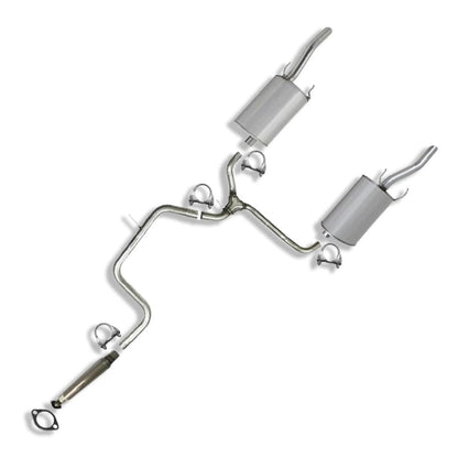Northeastern Exhaust | Stainless Steel Y Pipe, Resonator, Muffler Exhaust System Kit Compatible for Chevrolet Impala 2006-2011 3.9L and 2006-2009 5.3L | Free Clamps and Gasket Included | Automotive Replacement Part