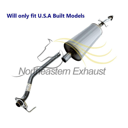 2010-2011 Honda CR-V 2.4L Resonator Pipe & Muffler Exhaust System Kit
