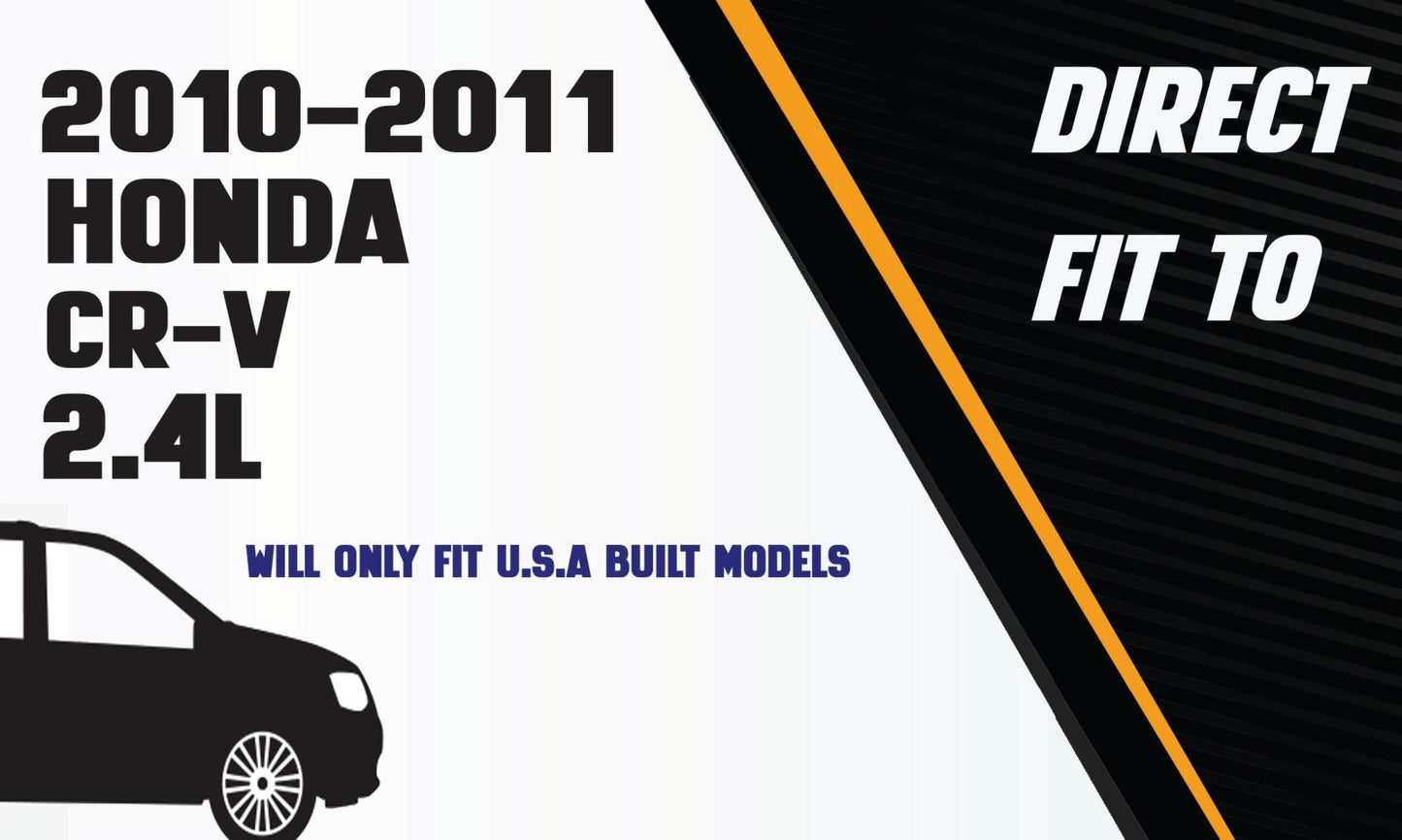 2010-2011 Honda CR-V 2.4L Resonator Pipe & Muffler Exhaust System Kit