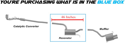 2006-2010 Volkswagen Passat | 2009-2013 Volkswagen CC 2.0L Exhaust Resonator Pipe