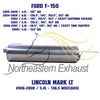Exhaust Muffler for 2004-2008 Ford F-150 4.6L/5.4L, 2005-2008 F-150 4.2L, and 2006-2008 Lincoln Mark LT 5.4L