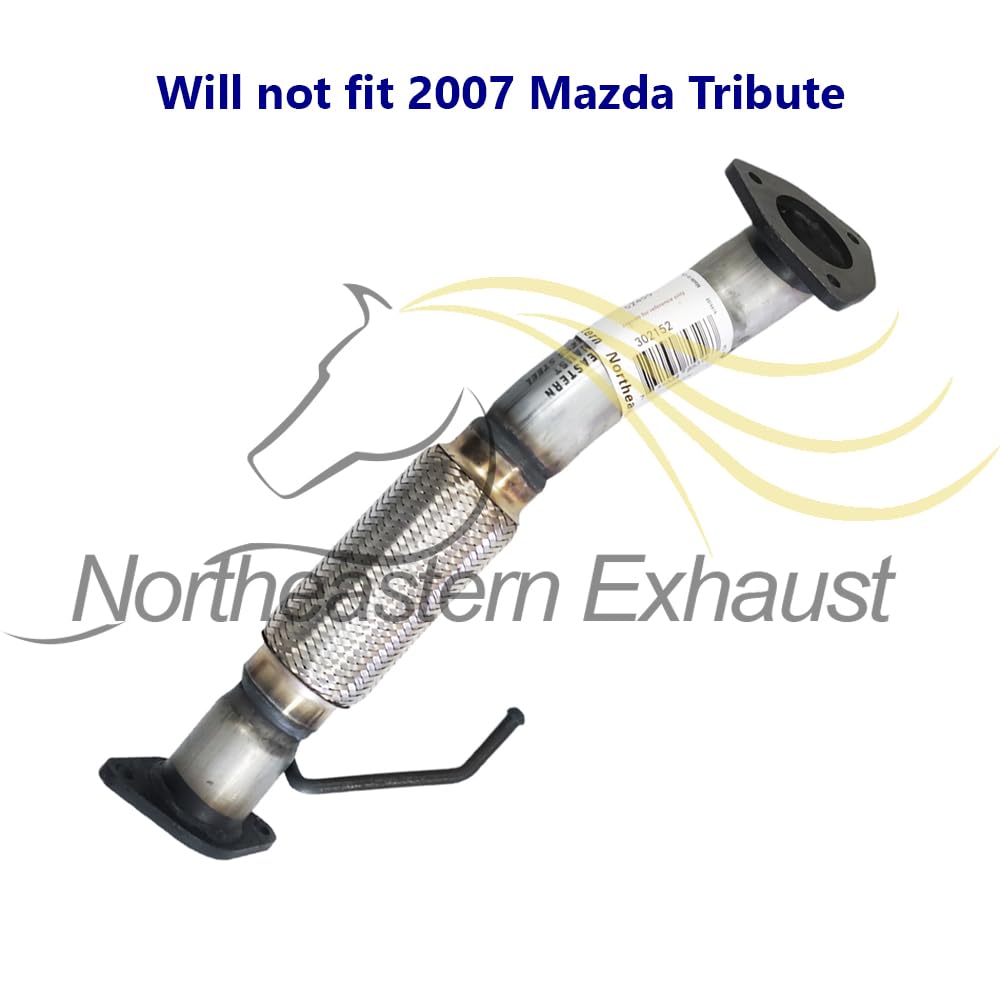 2005-2006 & 2008 2.3L Mazda Tribute | 2005-2008 Ford Escape 2.3L Front Pipe, Muffler, Resonator Exhaust System Kit