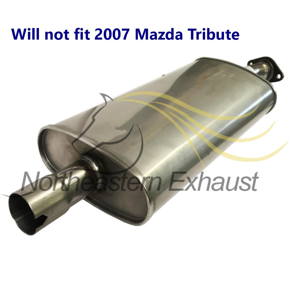 2005-2006 & 2008 2.3L Mazda Tribute | 2005-2008 Ford Escape 2.3L Front Pipe, Muffler, Resonator Exhaust System Kit