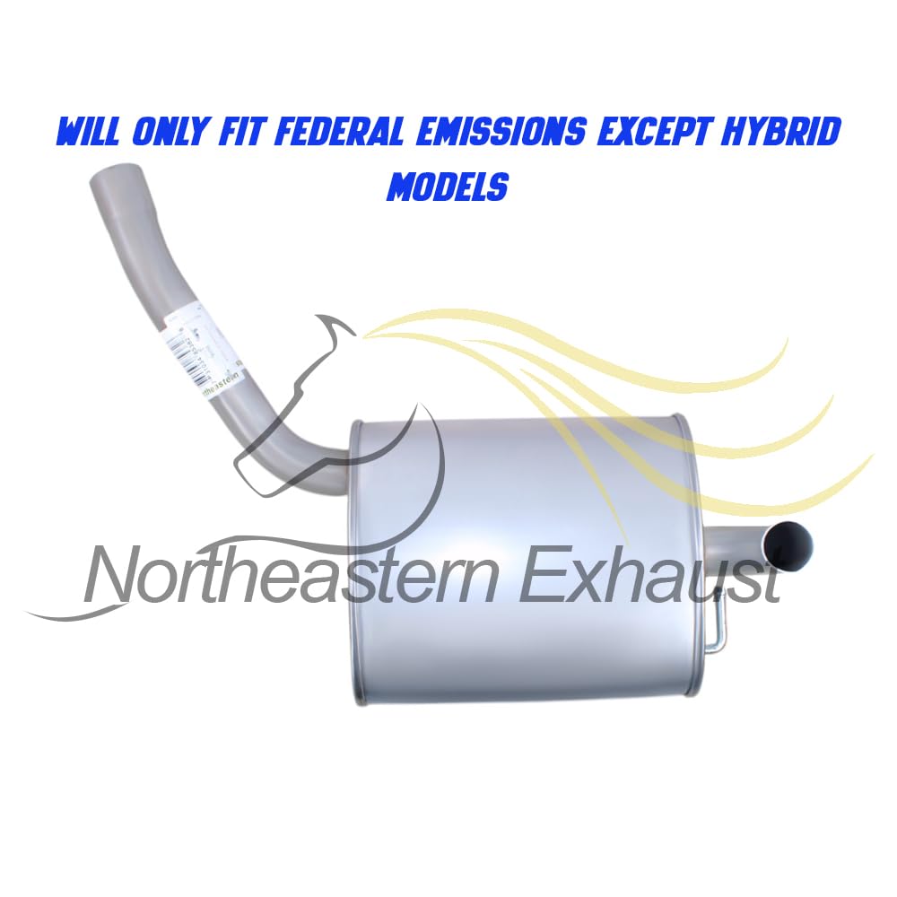 2011-2014 Hyundai Sonata 2.4L Exhaust Muffler | Only for Federal Emissions Except Hybrid Models (OOS)
