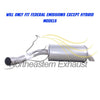 2011-2014 Hyundai Sonata 2.4L Exhaust Muffler | Only for Federal Emissions Except Hybrid Models