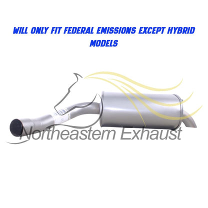 2011-2014 Hyundai Sonata 2.4L Exhaust Muffler | Only for Federal Emissions Except Hybrid Models (OOS)