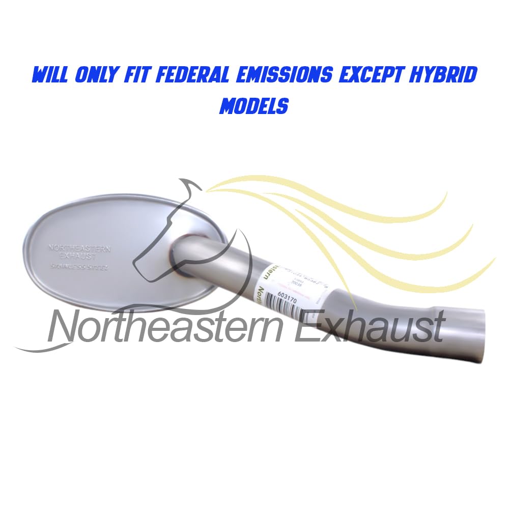 2011-2014 Hyundai Sonata 2.4L Exhaust Muffler | Only for Federal Emissions Except Hybrid Models (OOS)
