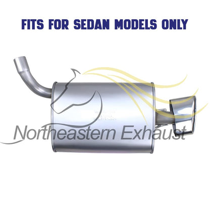 2013-2017 Honda Accord 3.5L Sedan Passenger Side Exhaust Muffler