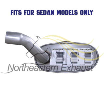2013-2017 Honda Accord 3.5L Sedan Passenger Side Exhaust Muffler