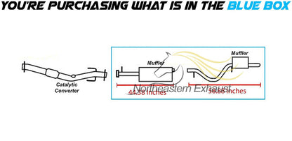Exhaust Mufflers for 2006-2009 Trailblazer, Envoy and Rainier 4.2L