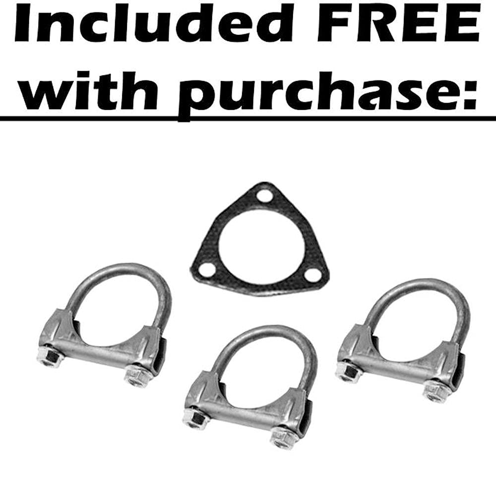 2001-2006 Chrysler Sebring and Dodge Stratus 2.7L Front Pipe, Resonator, Muffler Exhaust Kit