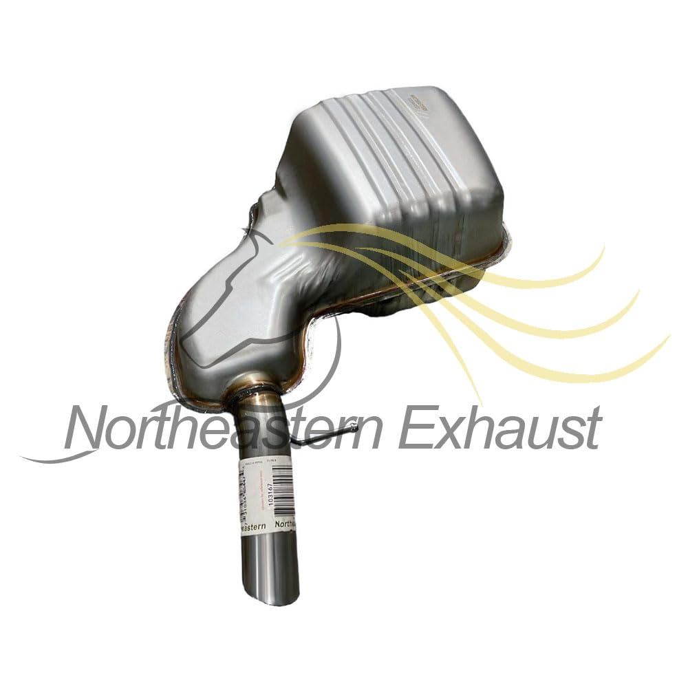 Exhaust Muffler for Volvo S60 2001-2004 2.3L | 2001-2009 2.4L | 2003-2009 2.5L | Volvo V70 2001-2004 2.3L | 2001-2007 2.4L | 2003-2007 2.5L | Volvo XC70 2003-2007 2.5L