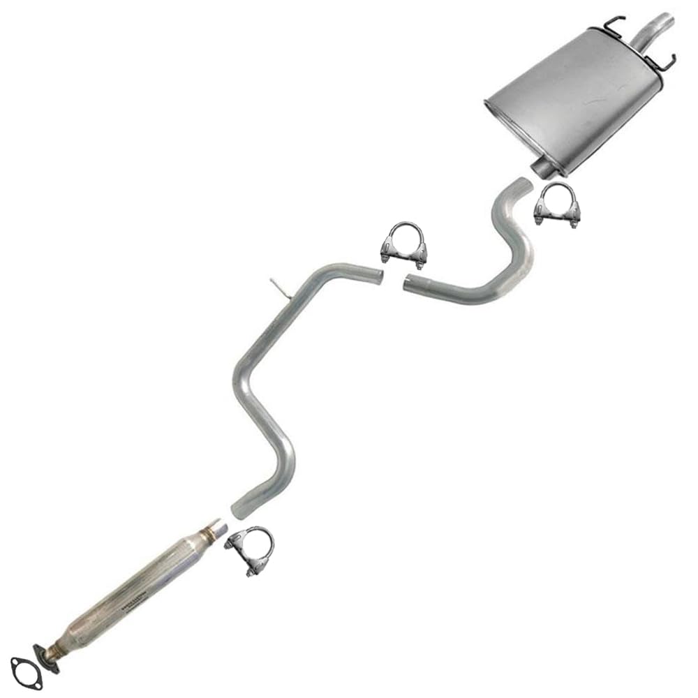 2005-2008 Pontiac Grand Prix 3.8L Exhaust Resonator, Intermediate Pipe and Muffler