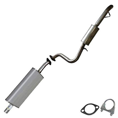 Muffler & Resonator Exhaust Kit for 2001-2004 Mazda Tribute & Ford Escape 2.0L 3.0L