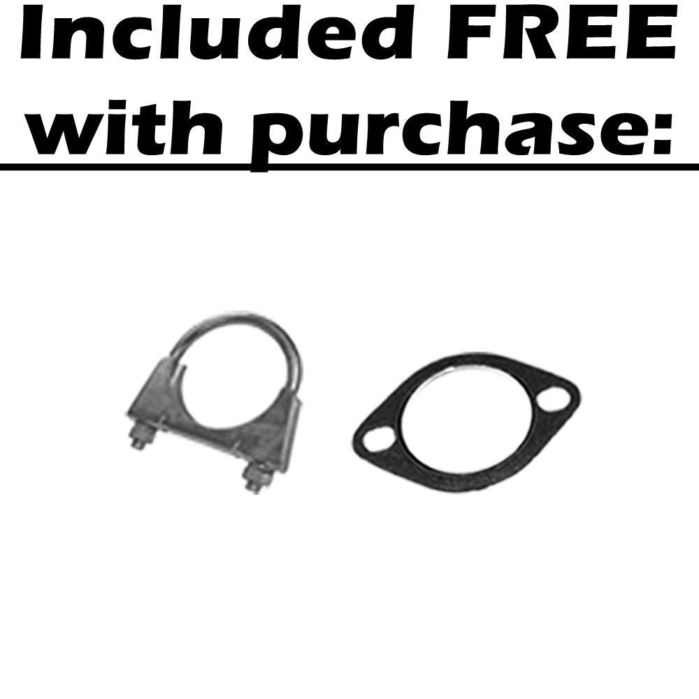 Muffler & Resonator Exhaust Kit for 2001-2004 Mazda Tribute & Ford Escape 2.0L 3.0L