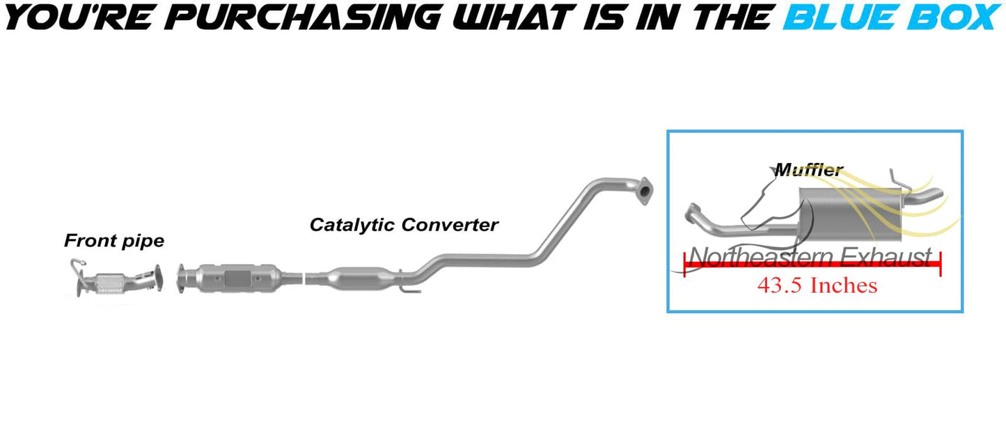 2011-2016 Hyundai Elantra 1.8L Exhaust Muffler