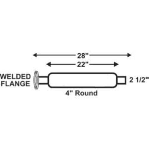 2005-2009 Buick Allure and Lacrosse 3.8L | 2005-2008 Pontiac Grand Prix 3.8L Exhaust Resonator Pipe