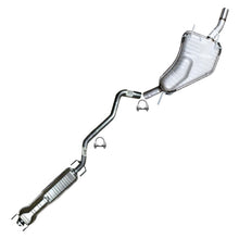 1999-2003 Saab 9-5 2.3L Turbo Front and Rear Muffler Exhaust System Kit