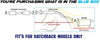 2007-2012 Nissan Versa 1.8L Exhaust Resonator Pipe and Muffler