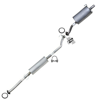 2012-2014 Honda CR-V 2.4L Exhaust Resonator Pipe and Muffler