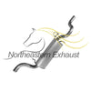 Northeastern Exhaust | Stainless Steel Direct Fit Muffler & Resonator Pipe Exhaust System Kit Compatible for 2008-2010 Dodge Grand Caravan and Chrysler Town & County 3.3L 3.8L 4.0L | 2009-2010 Volkswagen Routan 3.8L 4.0L | Free Exhaust Hardware Included