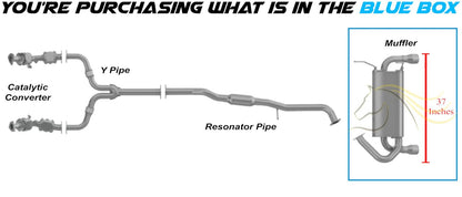 2003-2007 Infiniti G35 3.5L and 2003-2006 Nissan 350Z 3.5L Exhaust Muffler