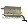 Northeastern Exhaust | Stainless Steel Exhaust Muffler Compatible for Toyota Camry 2007-2011 2.4L | Camry 2010-2011 2.5L | Free Gasket Included | Automotive Replacement Part