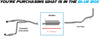 Exhaust Muffler for Chevrolet/GMC Express/Savana 1500 2003-2008 4.3L 5.3L | Express/Savana 2500 2003-2005 4.3L 5.3L